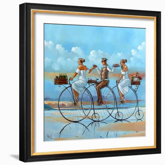 Joy Ride IV-Ronald West-Framed Art Print