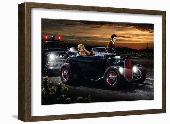 Joy Ride-Helen Flint-Framed Premium Giclee Print