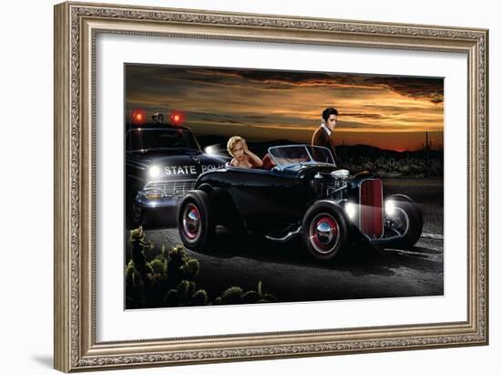 Joy Ride-Helen Flint-Framed Art Print