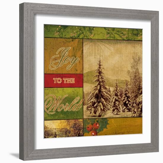 Joy to the World II-Artique Studio-Framed Art Print