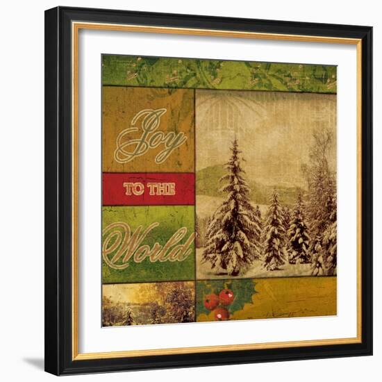 Joy to the World II-Artique Studio-Framed Art Print