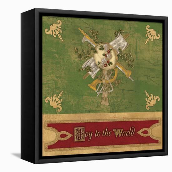 Joy to the World-Artique Studio-Framed Stretched Canvas