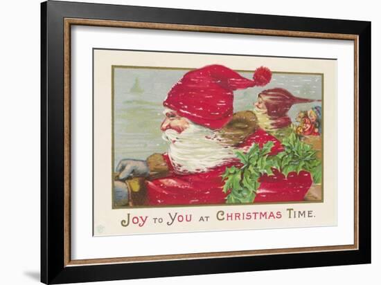 Joy to You at Christmas Time-null-Framed Giclee Print