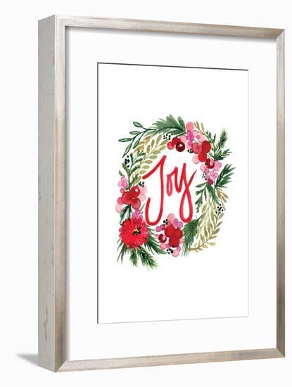 Joy Wreath-Sara Berrenson-Framed Art Print