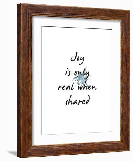 Joy-Design Fabrikken-Framed Art Print