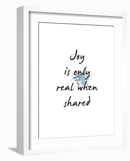 Joy-Design Fabrikken-Framed Art Print