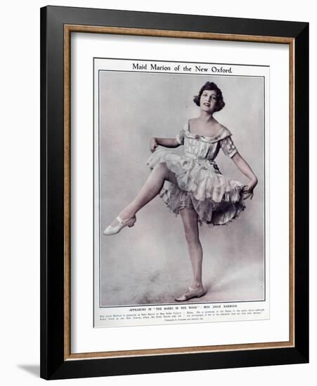 Joyce Barbour in 1922-null-Framed Art Print