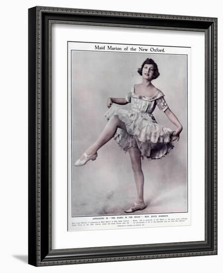 Joyce Barbour in 1922-null-Framed Art Print