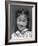 Joyce Yuki Nakamura at Manzanar, 1943-Ansel Adams-Framed Photographic Print