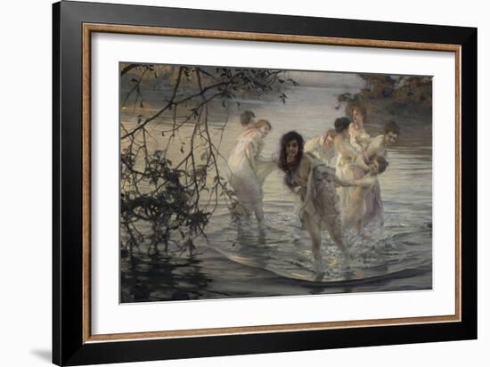 Joyeux Ebats-Paul Chabas-Framed Giclee Print