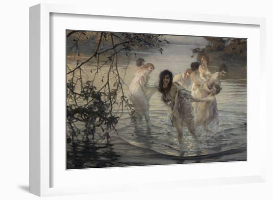 Joyeux Ebats-Paul Chabas-Framed Giclee Print