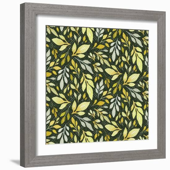 Joyeux Noel Pattern-Yachal Design-Framed Giclee Print