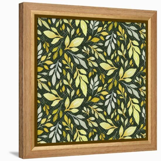 Joyeux Noel Pattern-Yachal Design-Framed Stretched Canvas