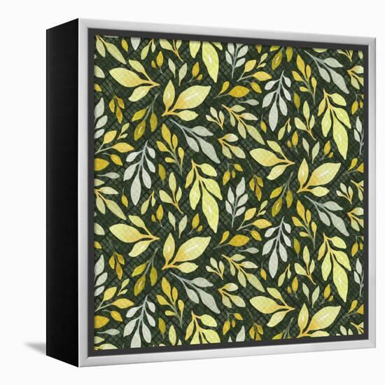 Joyeux Noel Pattern-Yachal Design-Framed Stretched Canvas