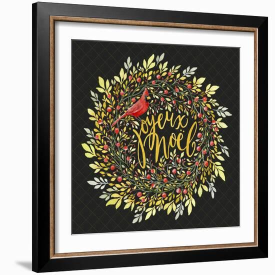 Joyeux Noel-Yachal Design-Framed Giclee Print
