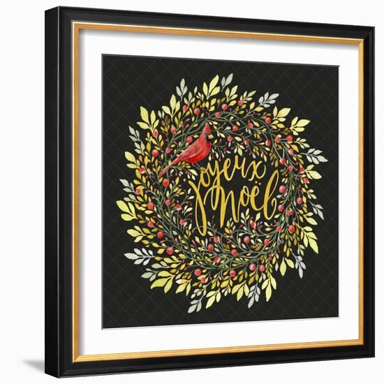 Joyeux Noel-Yachal Design-Framed Giclee Print