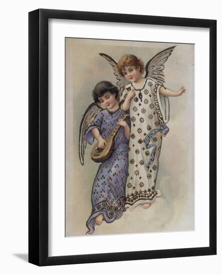 Joyful Angels-null-Framed Giclee Print