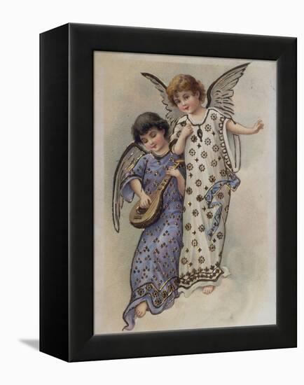 Joyful Angels-null-Framed Premier Image Canvas