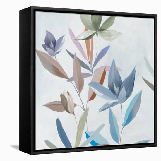 Joyful Blooms I-Aria K-Framed Stretched Canvas