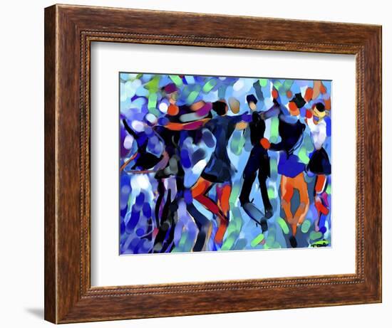 Joyful Dance-Diana Ong-Framed Giclee Print