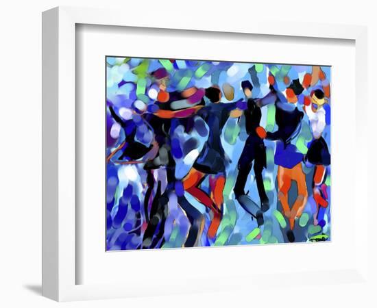 Joyful Dance-Diana Ong-Framed Giclee Print