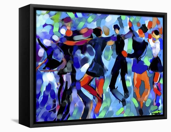 Joyful Dance-Diana Ong-Framed Premier Image Canvas