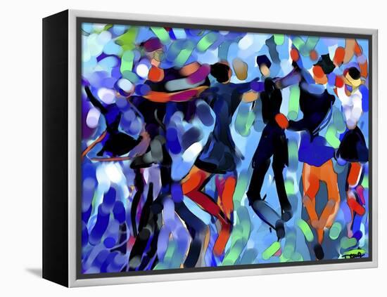 Joyful Dance-Diana Ong-Framed Premier Image Canvas