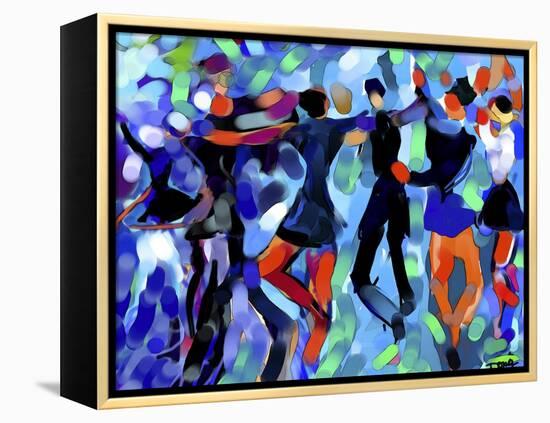 Joyful Dance-Diana Ong-Framed Premier Image Canvas