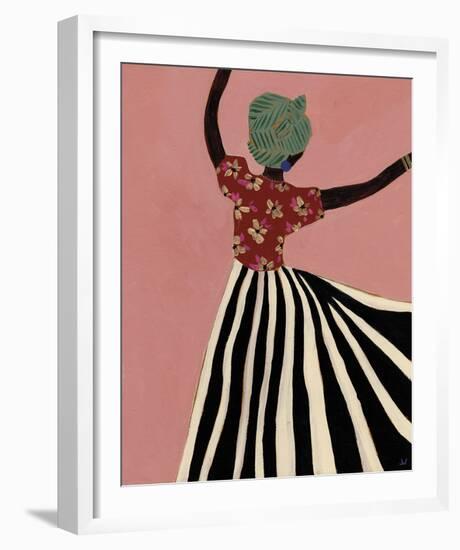 Joyful Expression - Move-Joelle Wehkamp-Framed Giclee Print