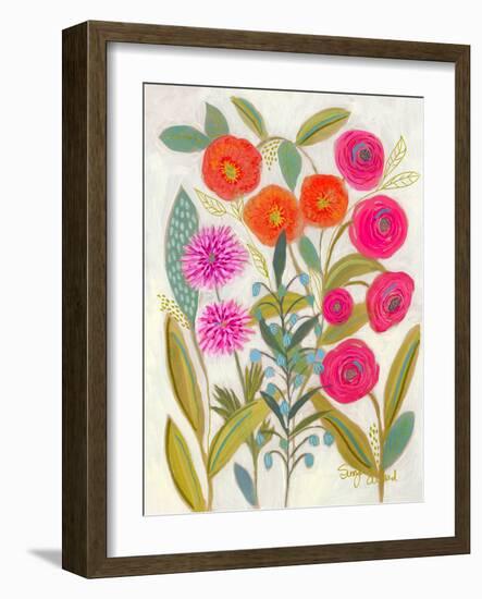 Joyful Garden 7-Suzanne Allard-Framed Art Print