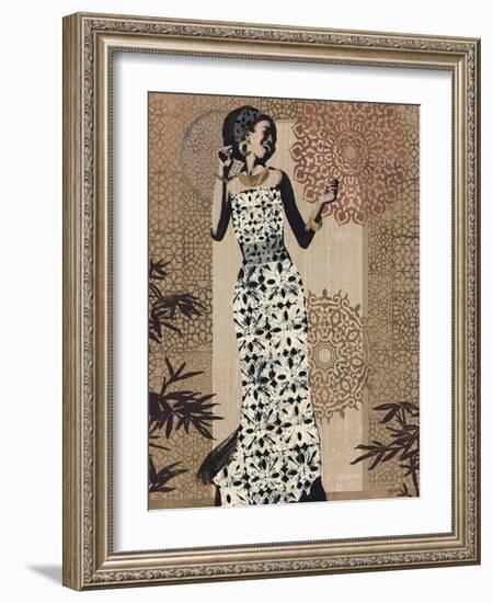 Joyful Global-Bella Dos Santos-Framed Art Print