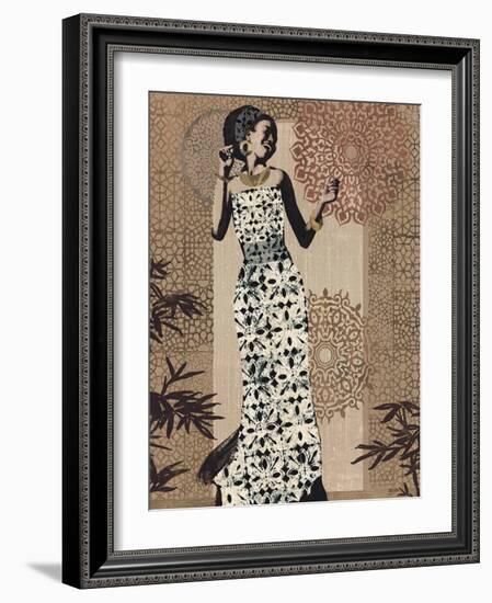 Joyful Global-Bella Dos Santos-Framed Art Print