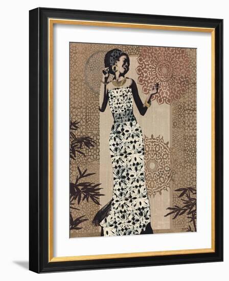 Joyful Global-Bella Dos Santos-Framed Art Print