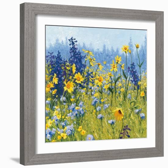 Joyful in July III-Shirley Novak-Framed Premium Giclee Print