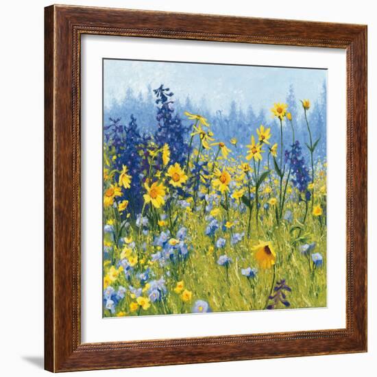 Joyful in July III-Shirley Novak-Framed Premium Giclee Print