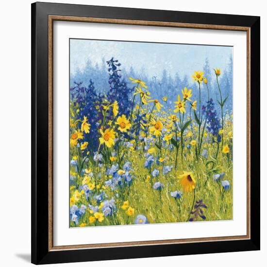 Joyful in July III-Shirley Novak-Framed Premium Giclee Print