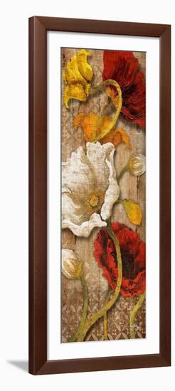 Joyful Poppies I-Elizabeth Medley-Framed Art Print