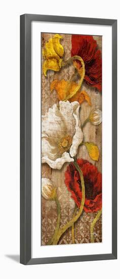 Joyful Poppies I-Elizabeth Medley-Framed Art Print