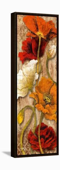 Joyful Poppies II-Elizabeth Medley-Framed Stretched Canvas