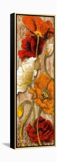 Joyful Poppies II-Elizabeth Medley-Framed Stretched Canvas