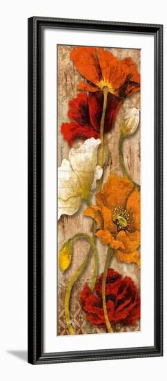 Joyful Poppies II-Elizabeth Medley-Framed Art Print