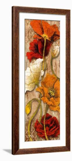 Joyful Poppies II-Elizabeth Medley-Framed Art Print