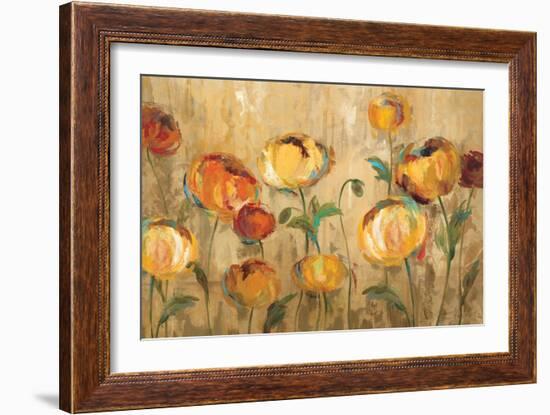 Joyful Ranunculi-Silvia Vassileva-Framed Premium Giclee Print