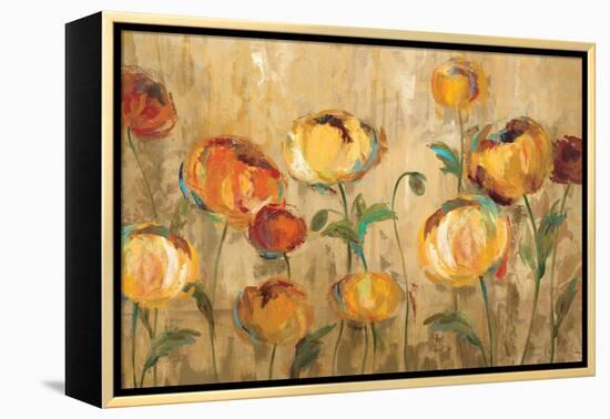 Joyful Ranunculi-Silvia Vassileva-Framed Stretched Canvas