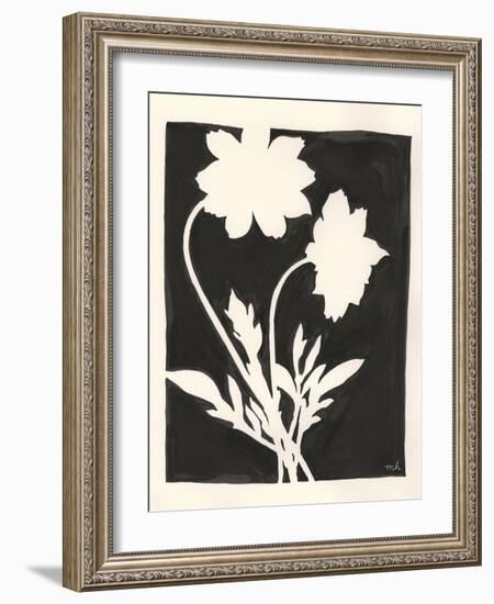 Joyful Spring I Black-Moira Hershey-Framed Art Print