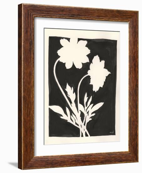 Joyful Spring I Black-Moira Hershey-Framed Art Print