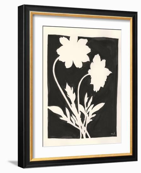 Joyful Spring I Black-Moira Hershey-Framed Art Print