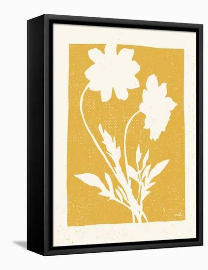 Joyful Spring I Golden Yellow-Moira Hershey-Framed Stretched Canvas