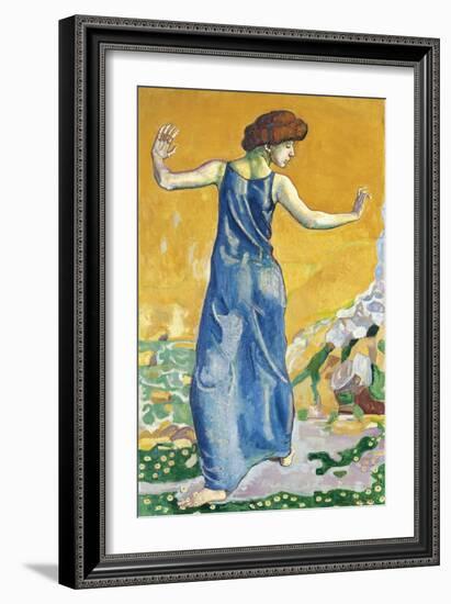 Joyful Woman-Ferdinand Hodler-Framed Giclee Print