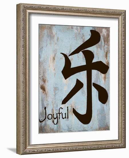 Joyful-Hakimipour-ritter-Framed Art Print